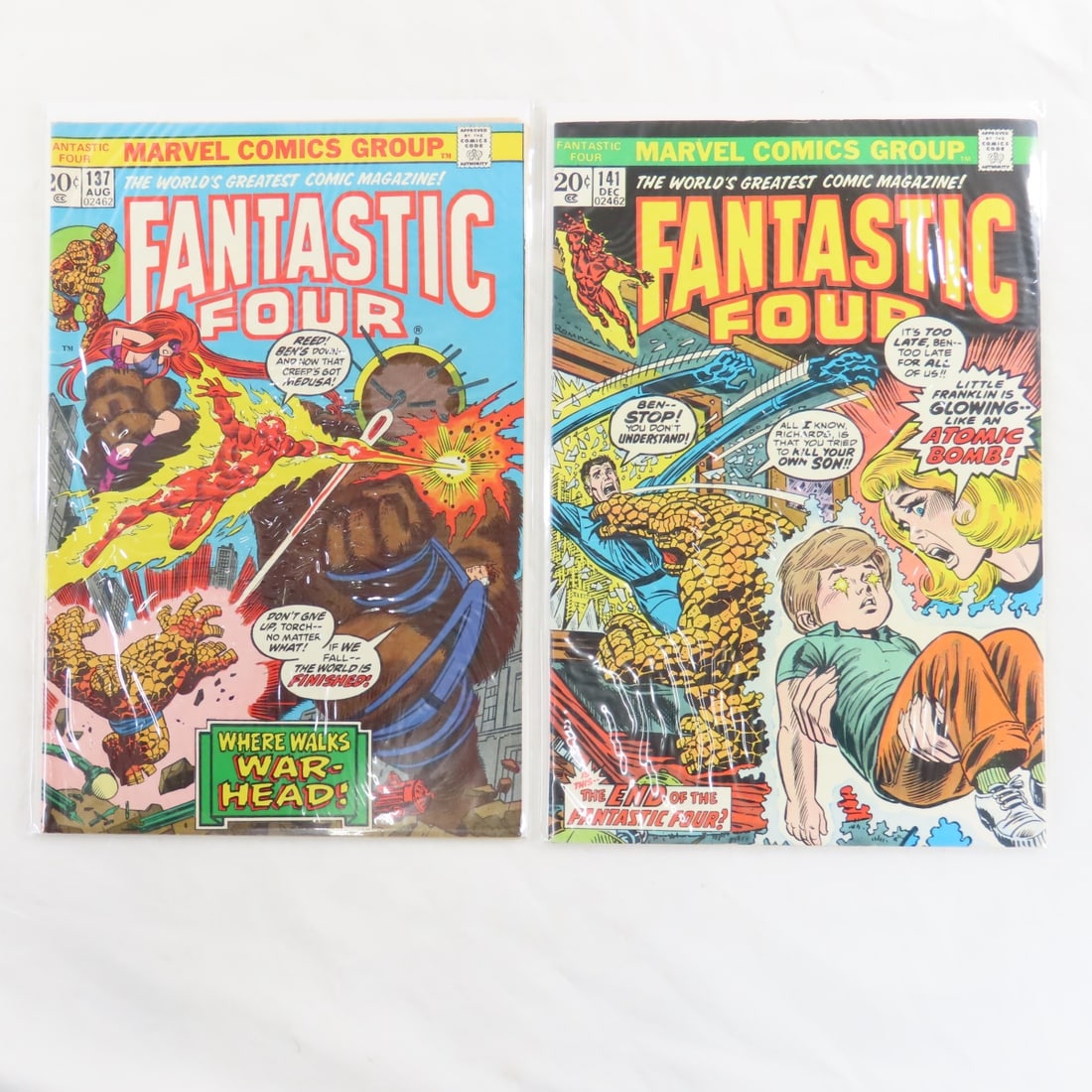 20 Fantastic Four Bronze Age Comics - 3