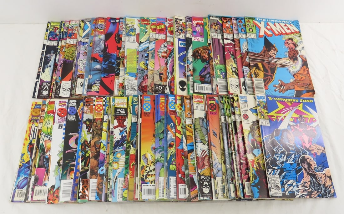 81 Marvel X-Men related comic books from 1984-1997 (1 of 15)