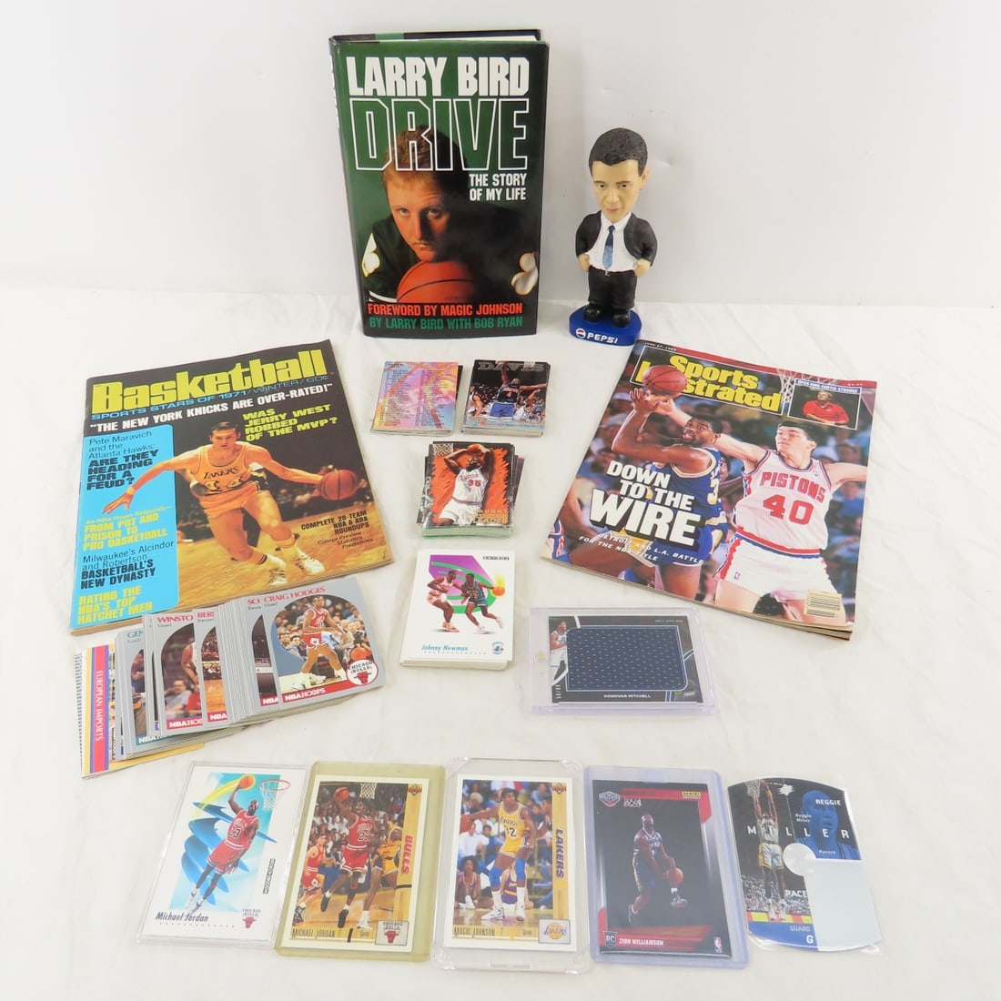 Flip Saunders Bobblehead & NBA Collectibles (1 of 17)