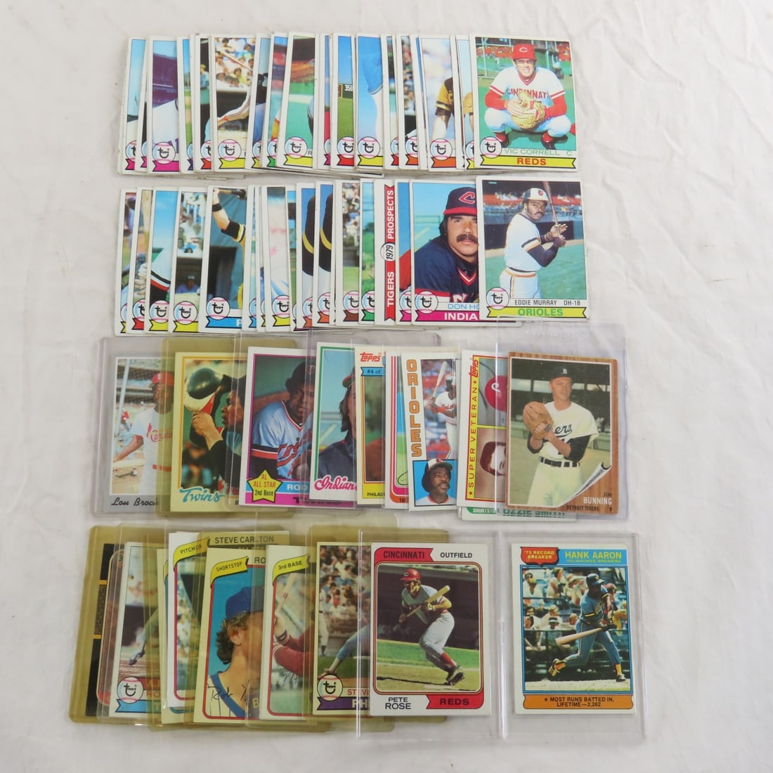 20 Star 70-80's & 40+ 1979 Topps Baseball Cards (1 of 12)
