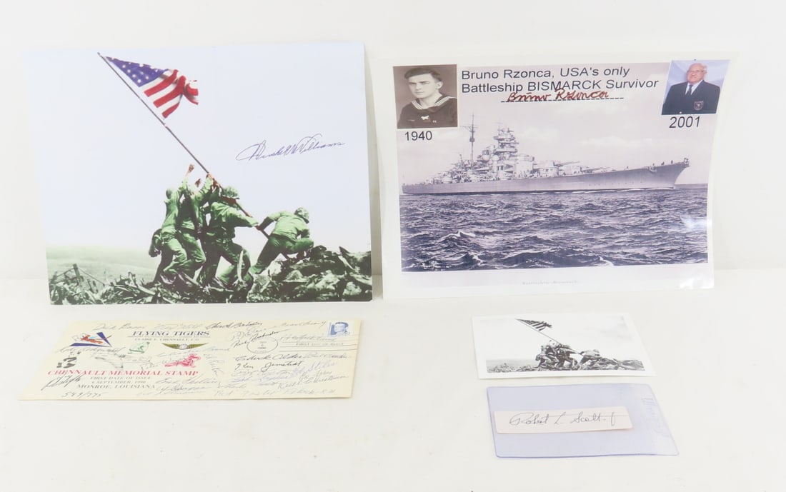 Flying Tigers and other WWII Autographs (1 of 17)