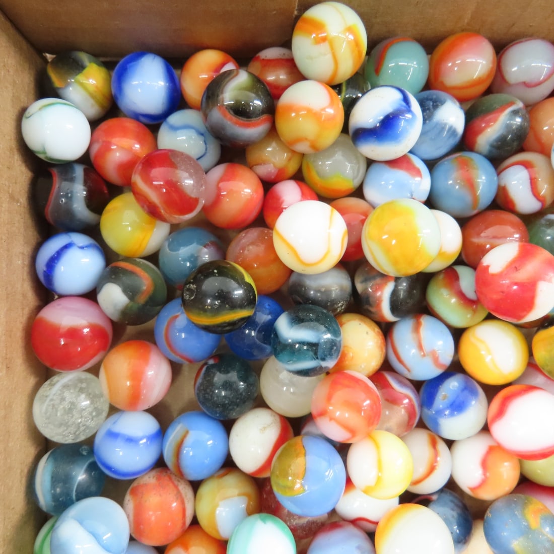3.5 Pounds Vintage Peltier Marbles - 2