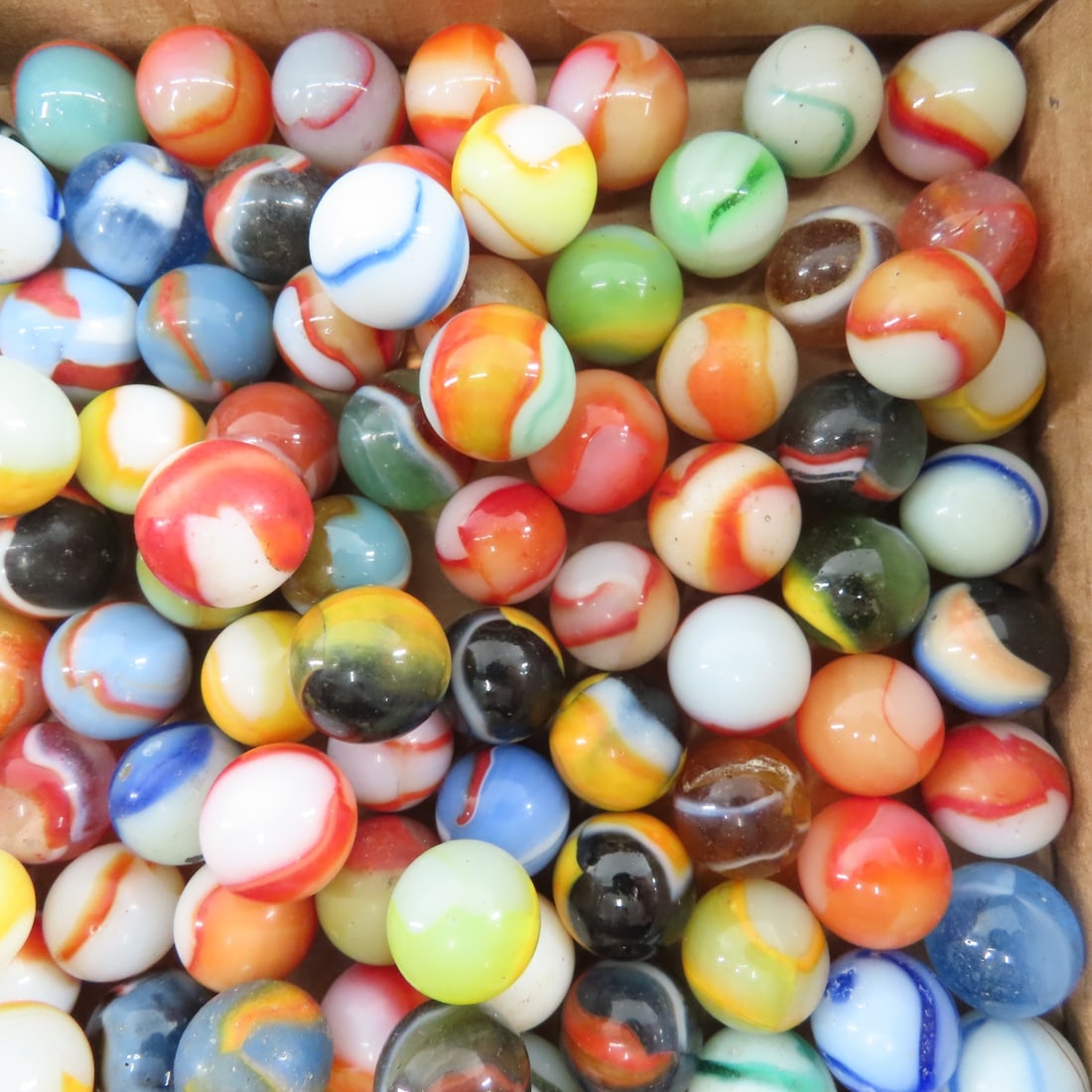 3.5 Pounds Vintage Peltier Marbles - 3