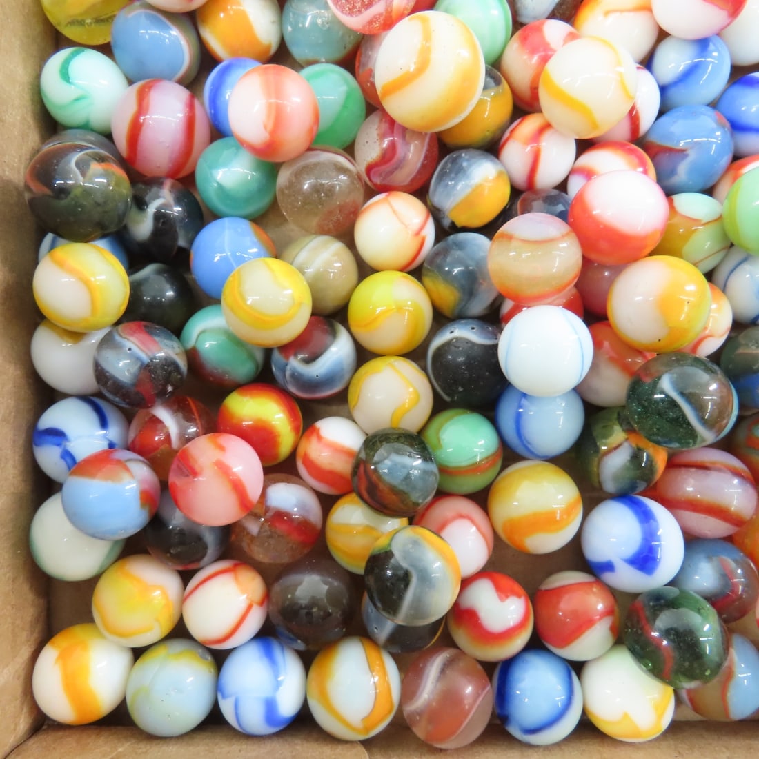 3.5 Pounds Vintage Peltier Marbles - 6