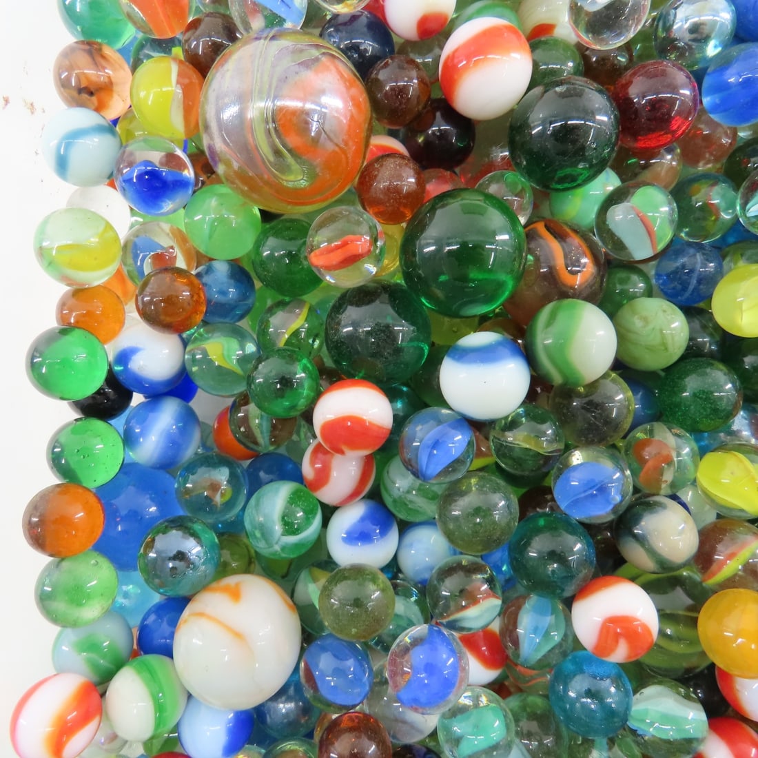 10.9 Pounds Assorted Marbles - 11