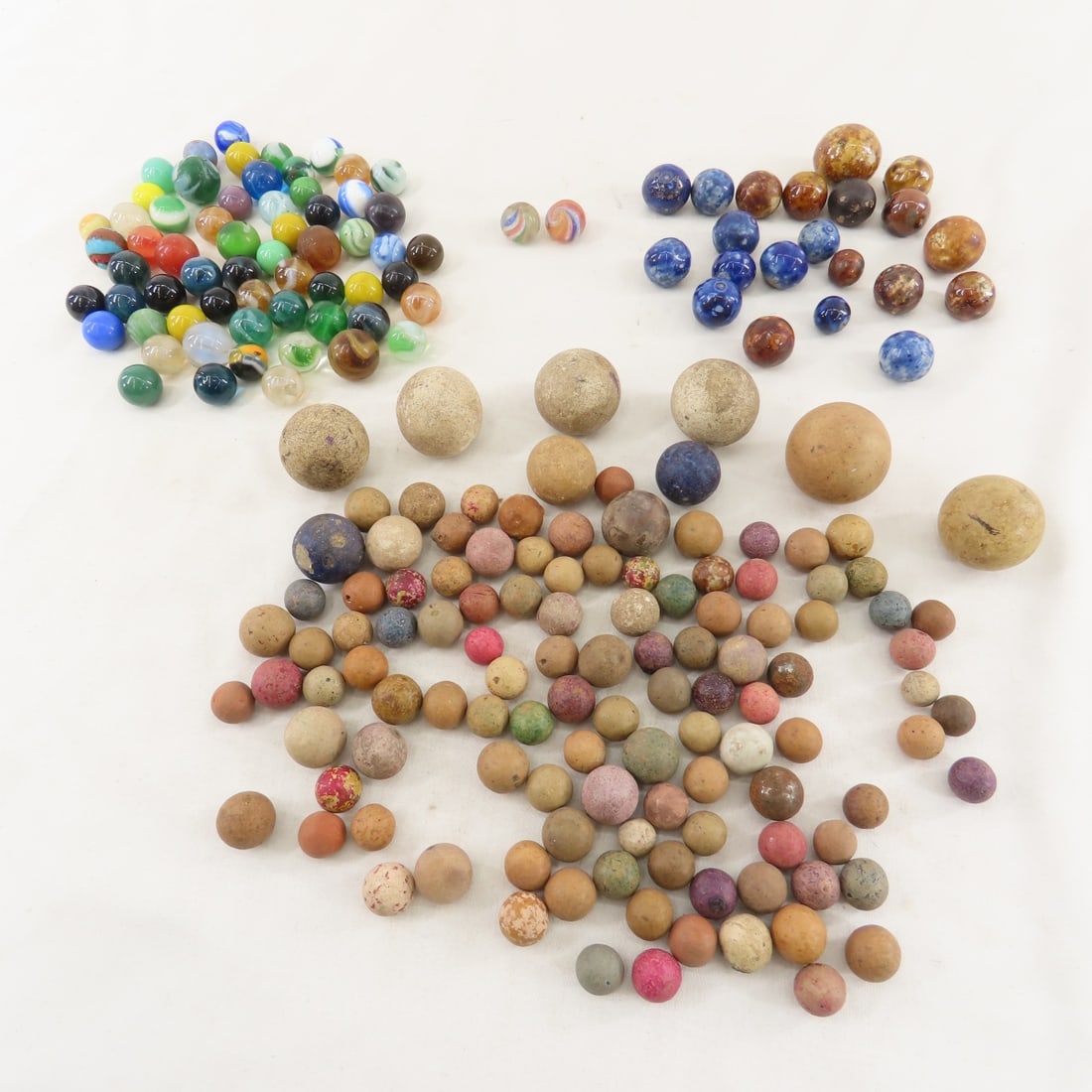 German, Bennington, Clay & other Vintage Marbles (1 of 19)
