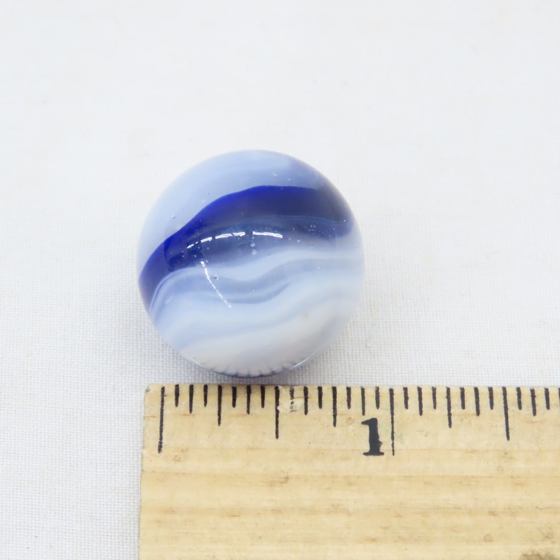 Akro Agate 3 Color Corkscrew Shooter Marble - 10