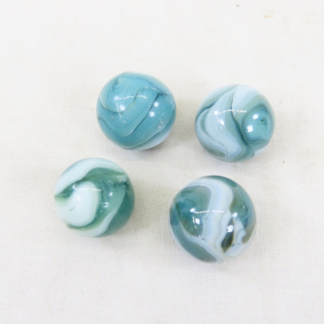 Collection 70+ West Virginia Swirl Glass Marbles - 20