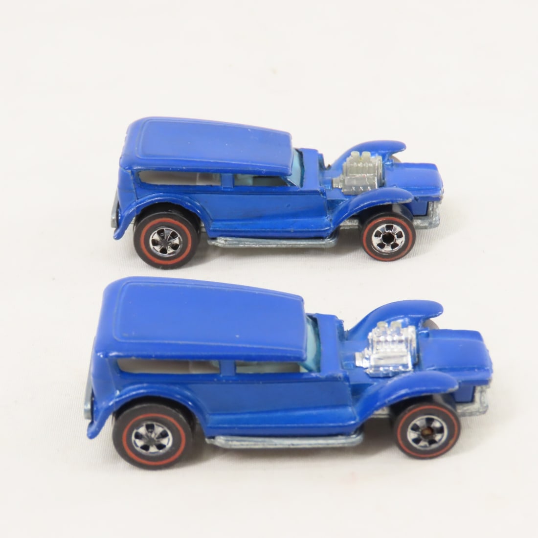 3 Hot Wheels Enamel Redlines Ice T & 2 The Demon - 12