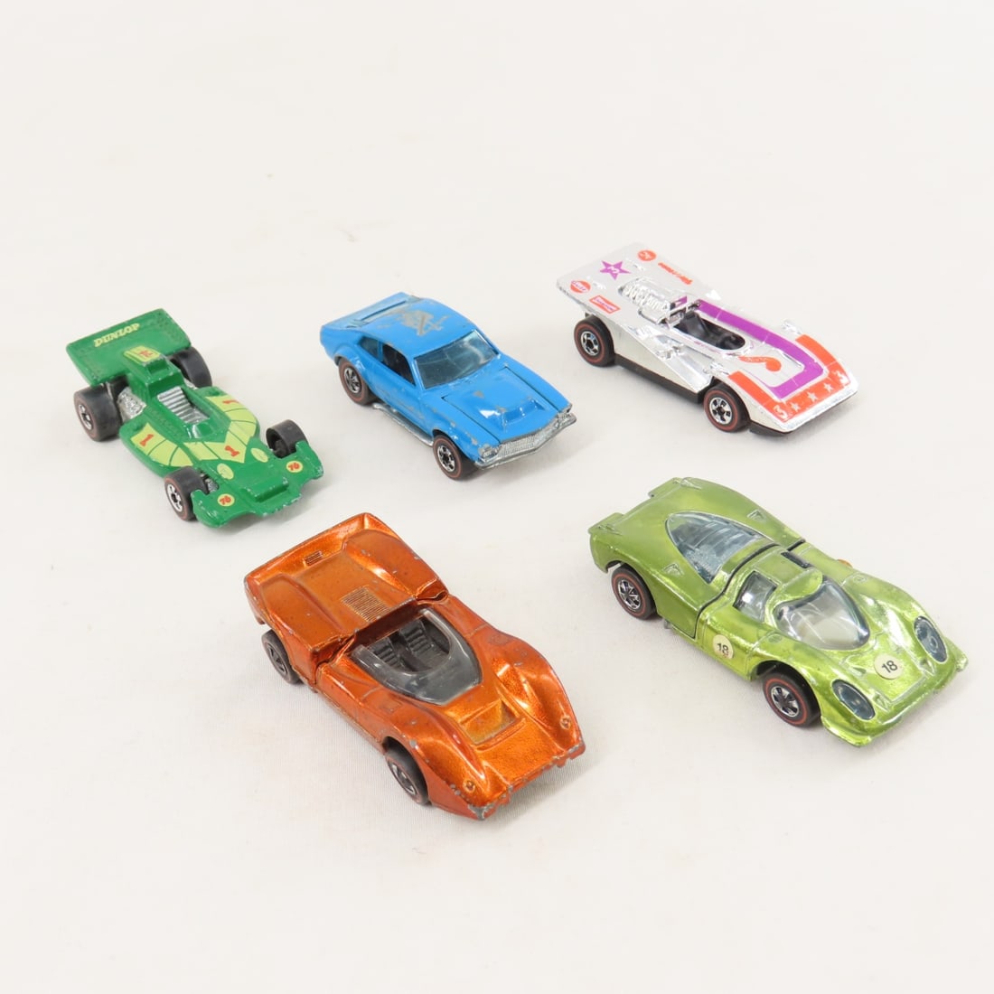 5 Hot Wheels Redlines McLaren M6A, Porsche 917 (1 of 19)