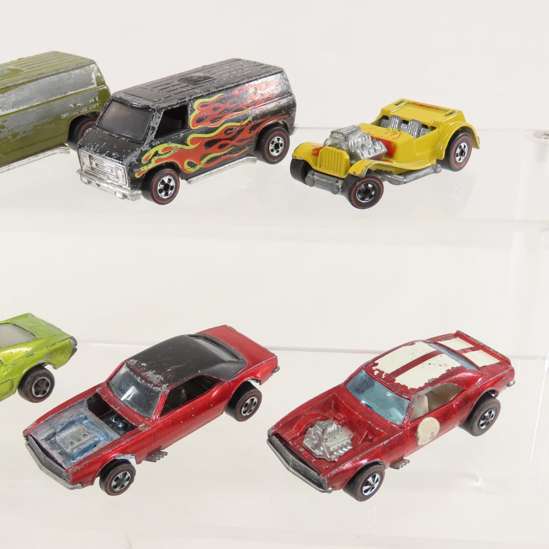12 Hot Wheels Redlines in rough condition - 8