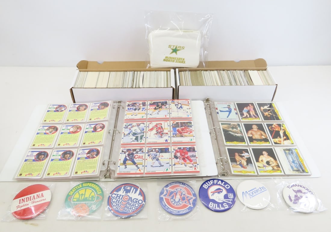 1200+ Mixed Sports Cards 1970-2000's & More (1 of 19)