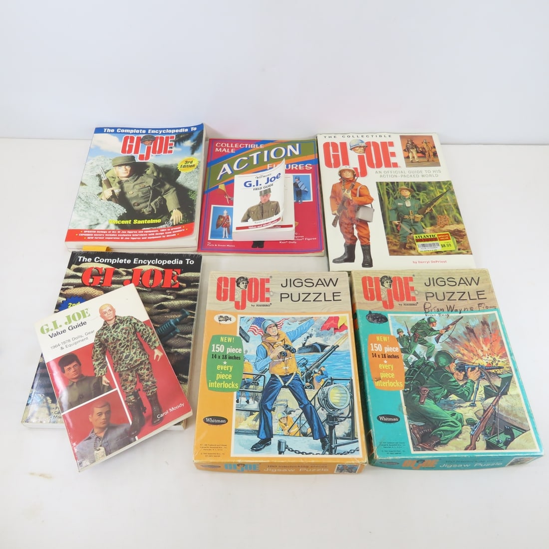 GI Joe Collector Books & Vintage GI Joe Puzzles (1 of 18)