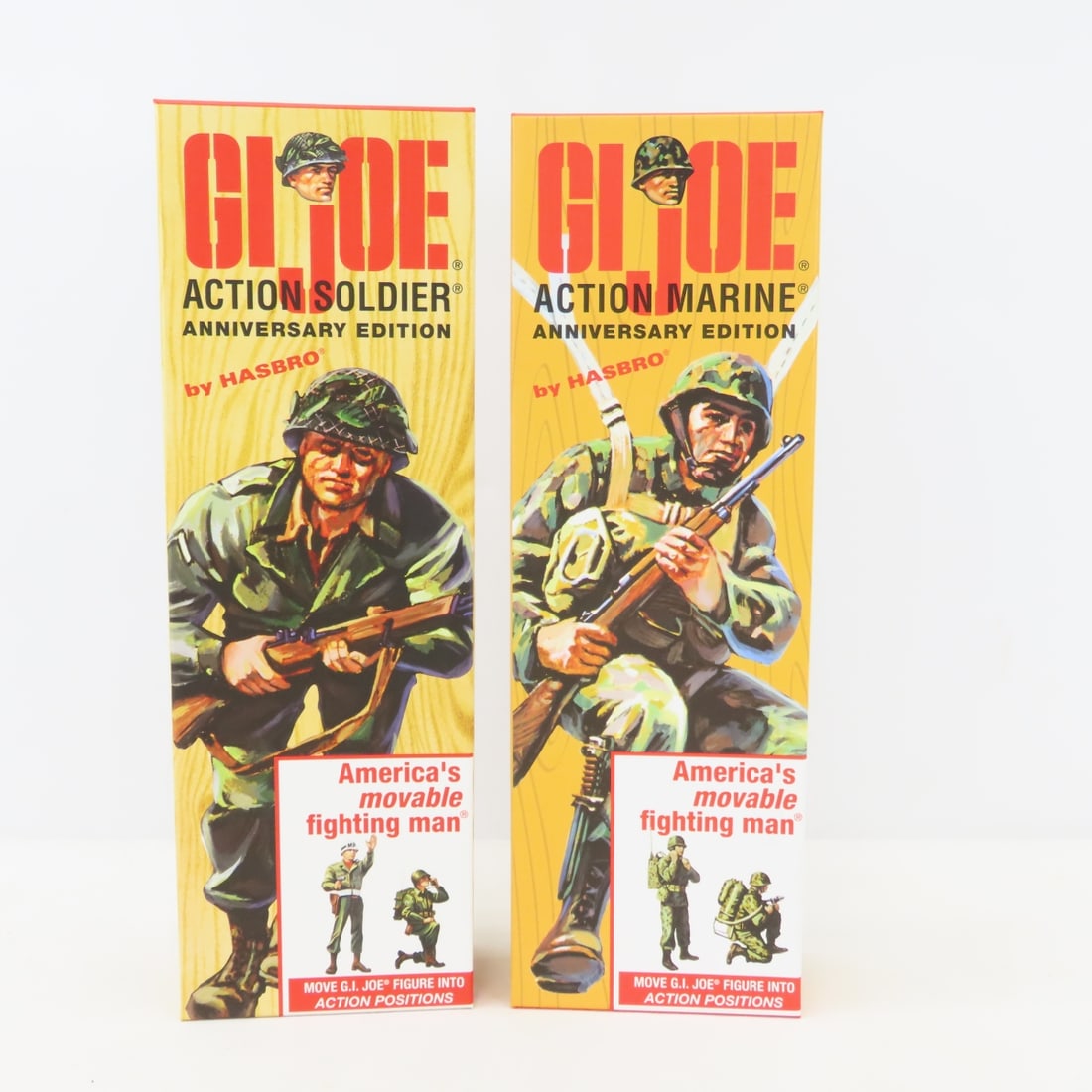 Vintage & Modern GI Joe Marines, 2 modern boxes - 19
