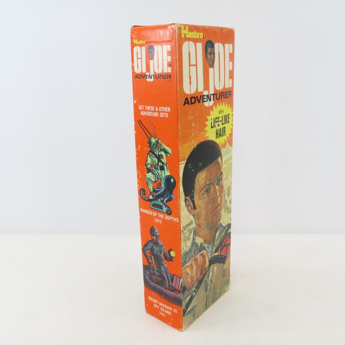Vintage GI Joe African American Adventurer & box - 9