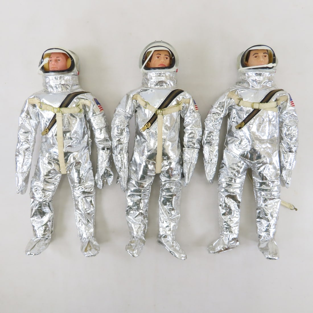 6 Vintage & modern GI Joe Astronaut Action Figures - 2