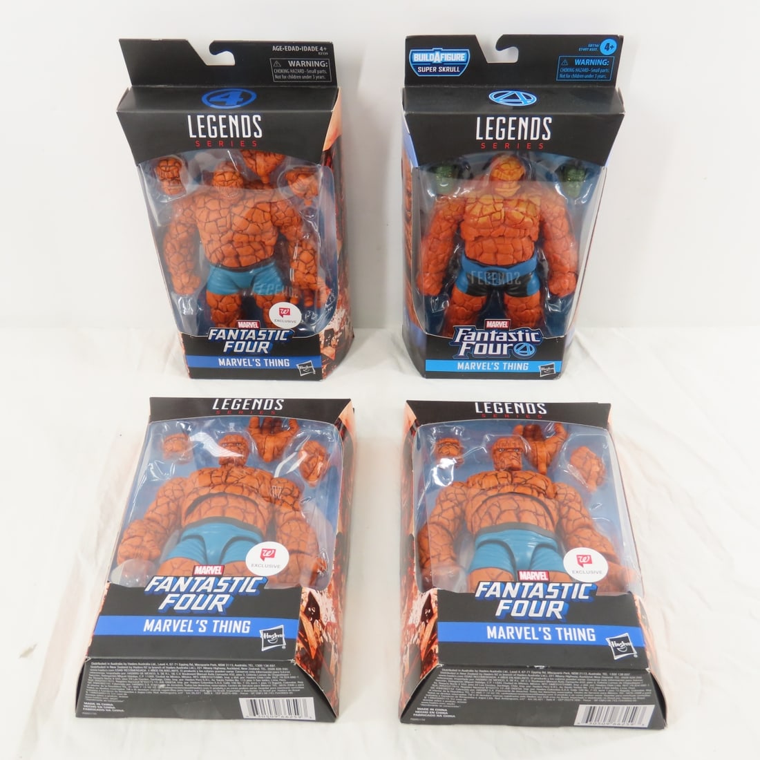 4 Legends Series Fantastic Four Thing Figures NIB (1 of 19)