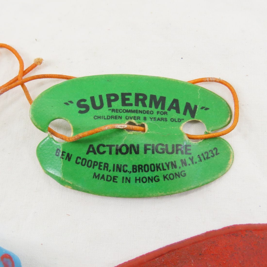 2 Ben Cooper Batman & 2 Superman Rubber Figures - 15