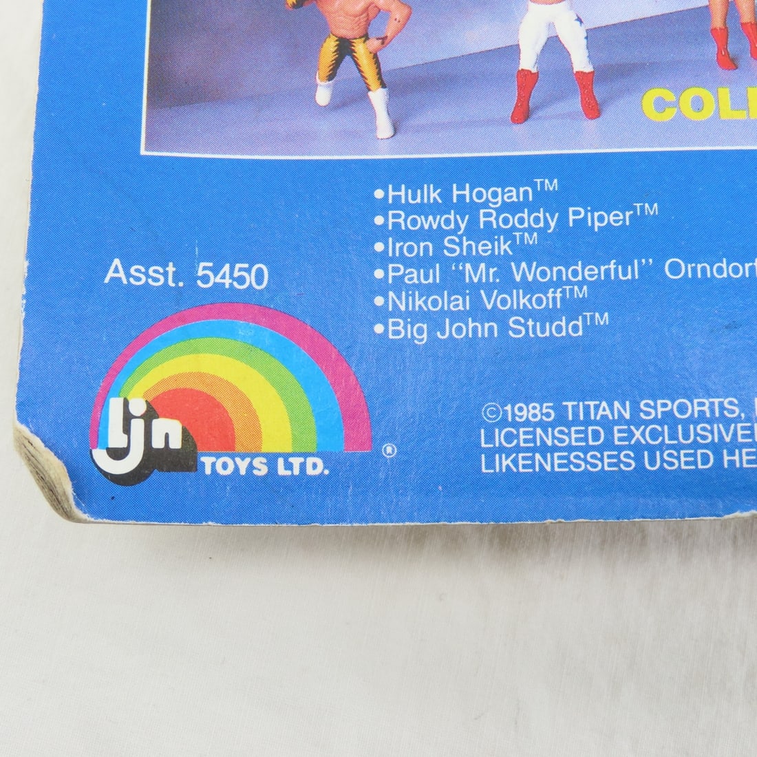 WWF LJN Wrestling Superstars Bendies Junk Yard Dog - 4