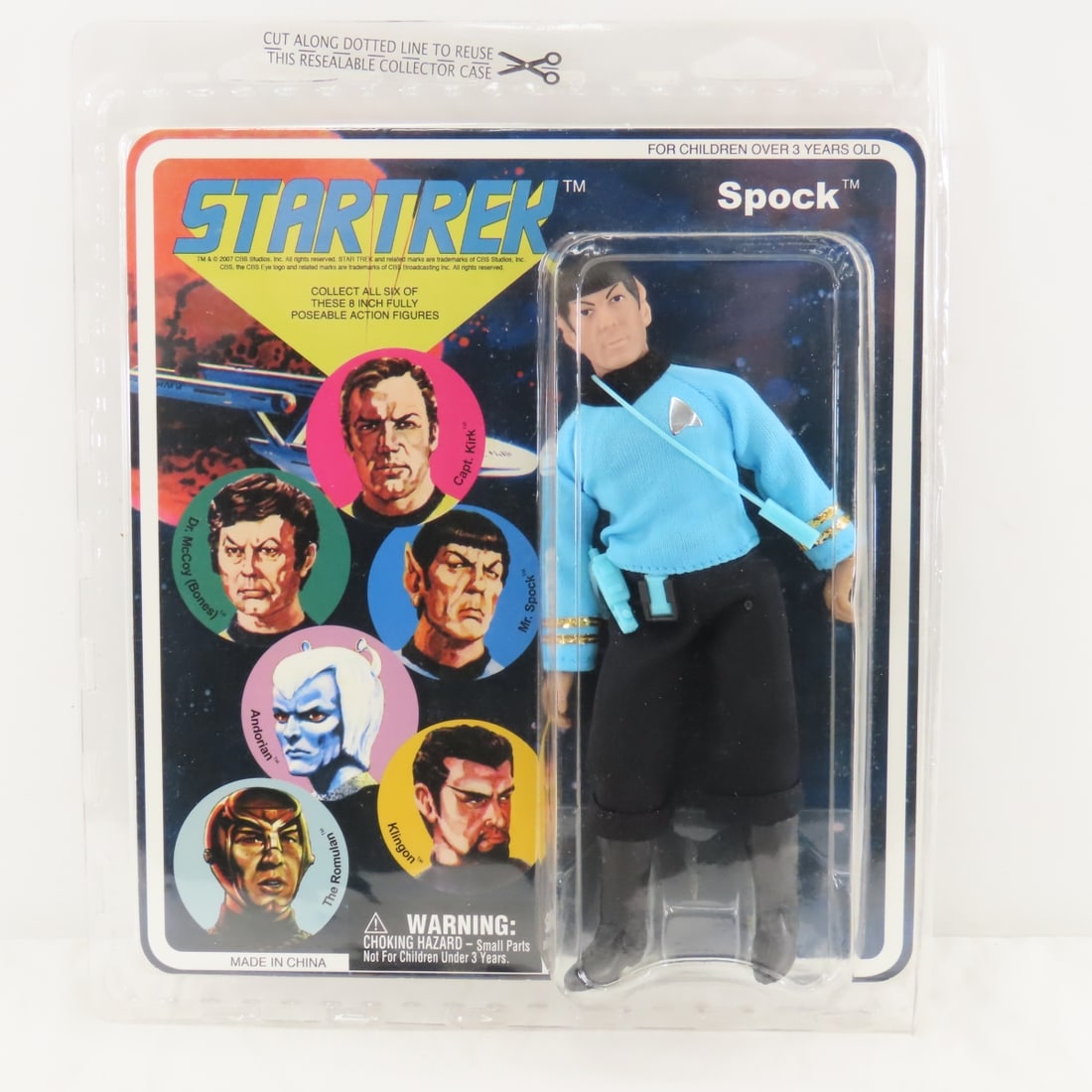 4 2007 Diamond Select Toys Star Trek 8'" Figures - 5