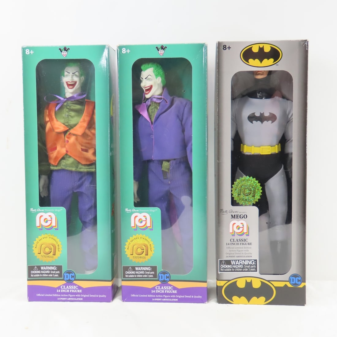 MEGO Batman & Joker 14" figures & Hasbro figures - 2