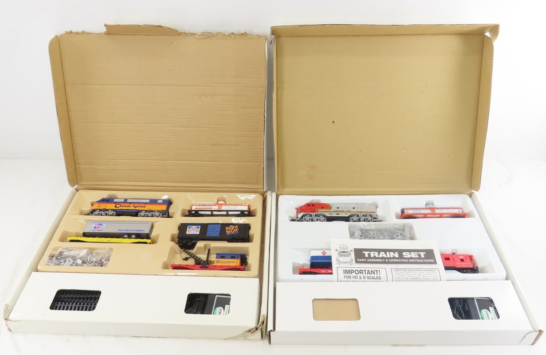 Model Power Union 76 & Carquest HO Scale Trains (1 of 19)