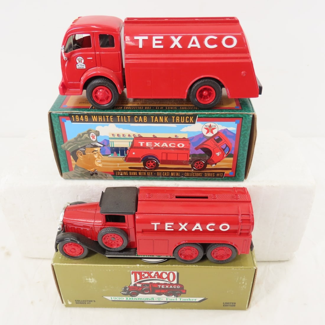12+ Die Cast Car Coin Banks, Texaco & Others - 10