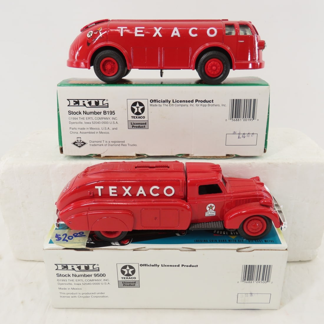 12+ Die Cast Car Coin Banks, Texaco & Others - 7