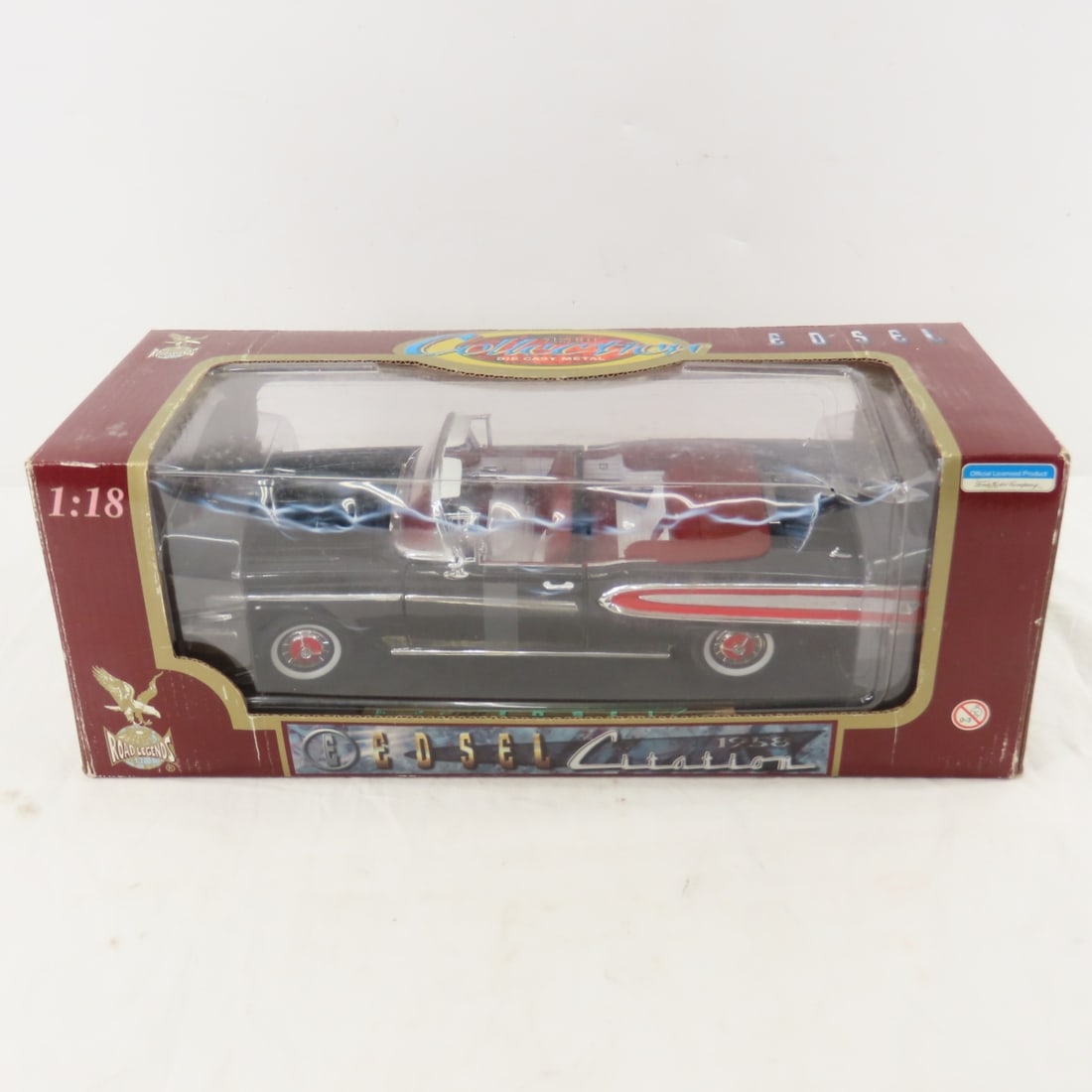 6 Road Legends 1:18 Scale Die Cast Classic Cars - 17