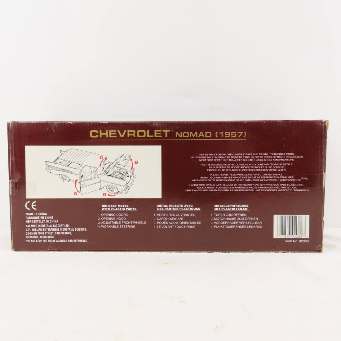 6 Road Legends 1:18 Scale Die Cast Classic Cars - 4