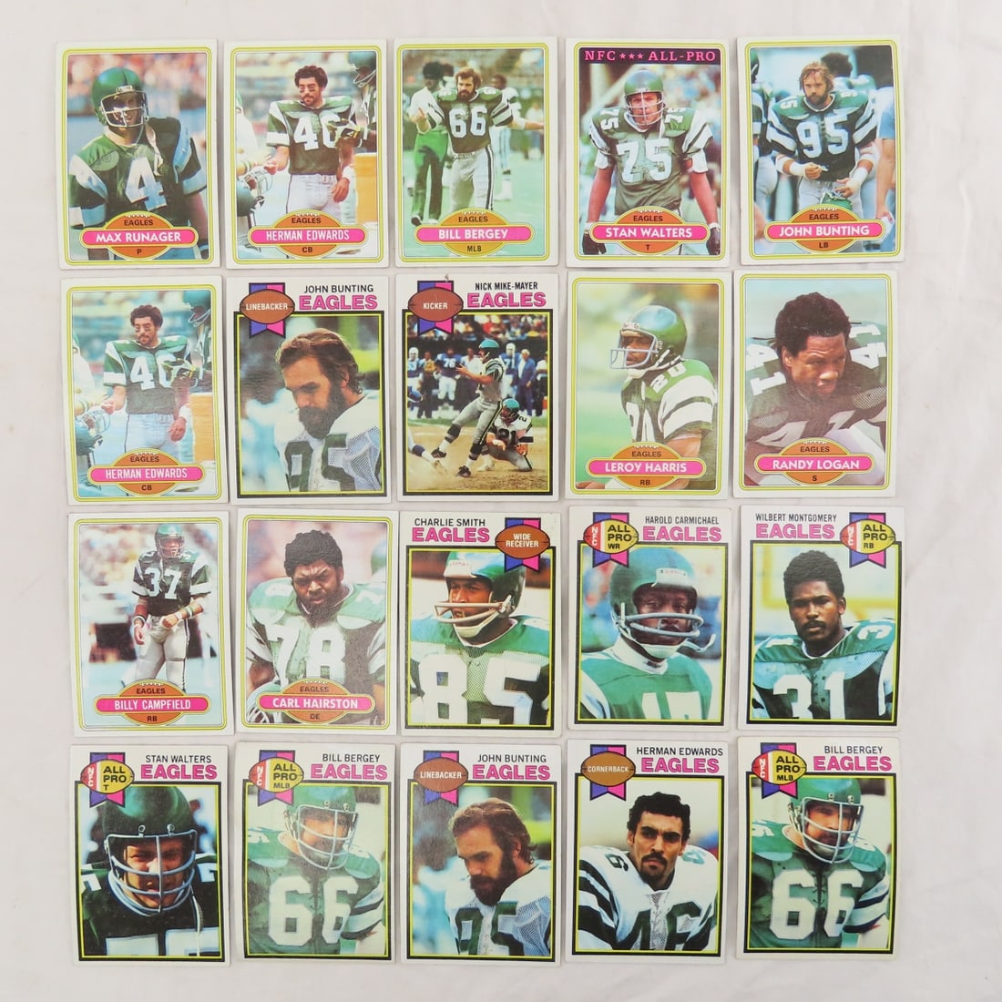 Collection of 1970s Football Cards in Topps Cases - 8