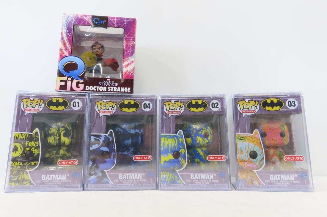4 Funko Pop Batman Art Series #1 2 3 4 & Other (1 of 19)