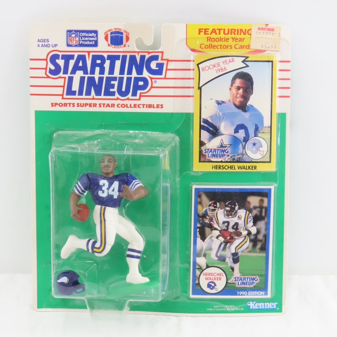 10 Kenner Starting Lineup NFL Football Figures - 2