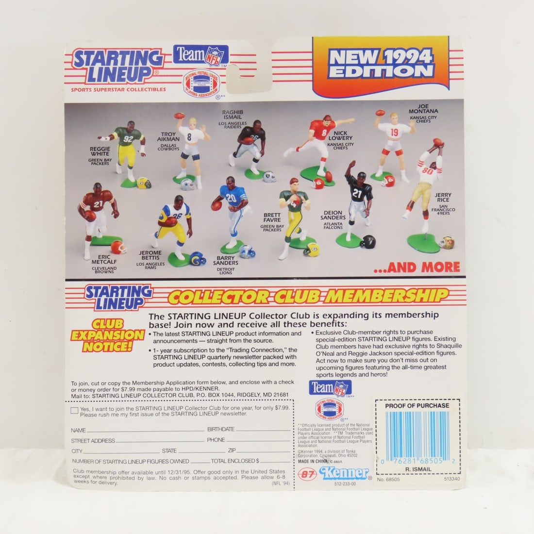 10 Kenner Starting Lineup NFL Football Figures - 7