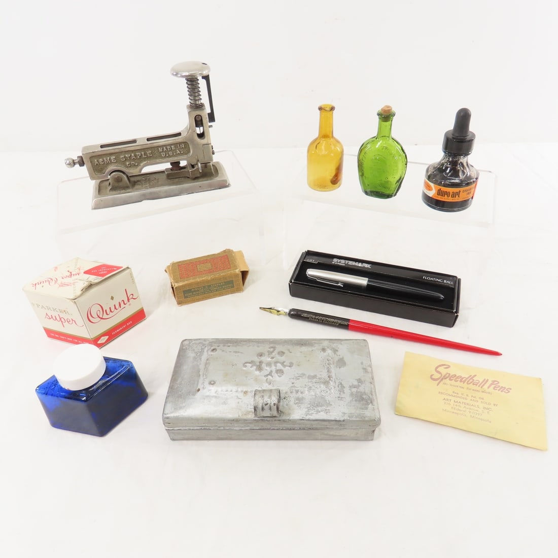 Vintage Simplex Stapler, Wheaton Bottle & more (1 of 18)