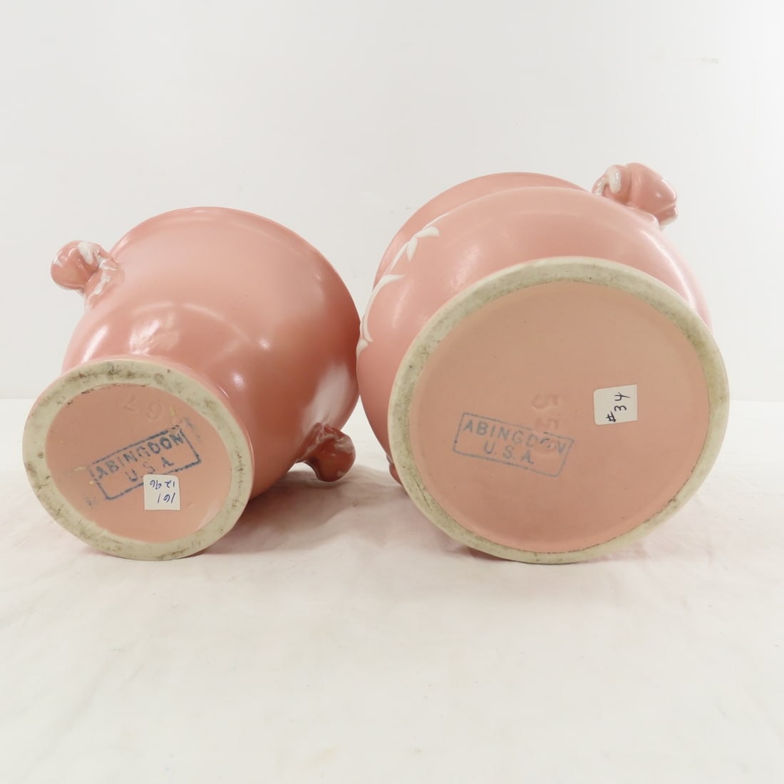 Vintage Abingdon Planter, Urn, Candlestick Holders - 7