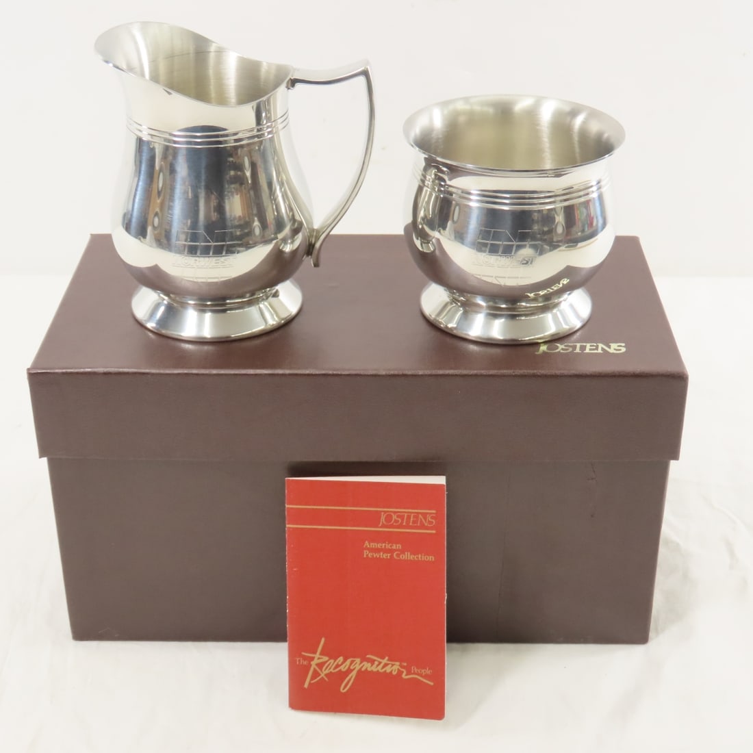 Norwest Bank Pewter Coffee Service - 15