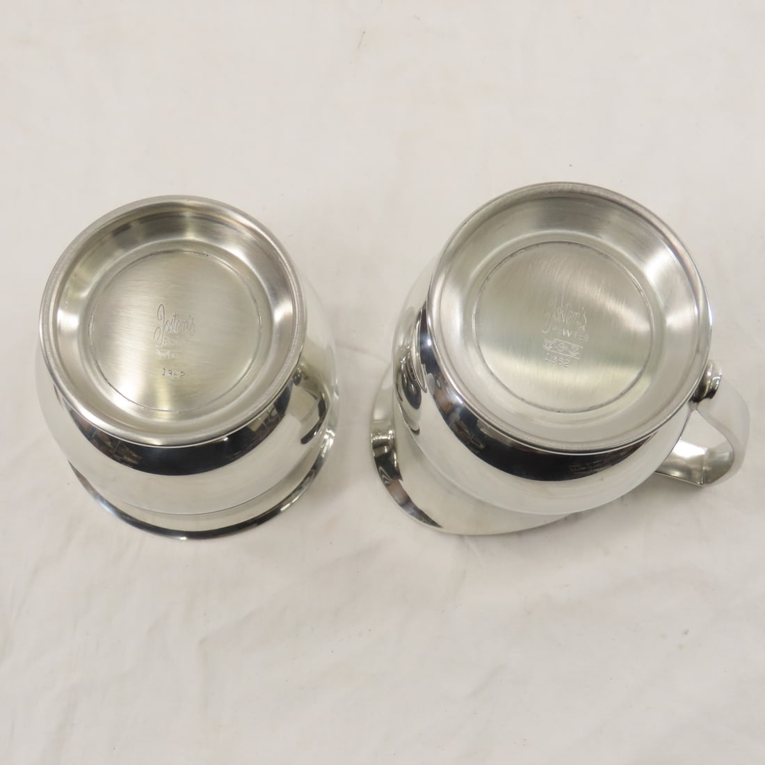 Norwest Bank Pewter Coffee Service - 19