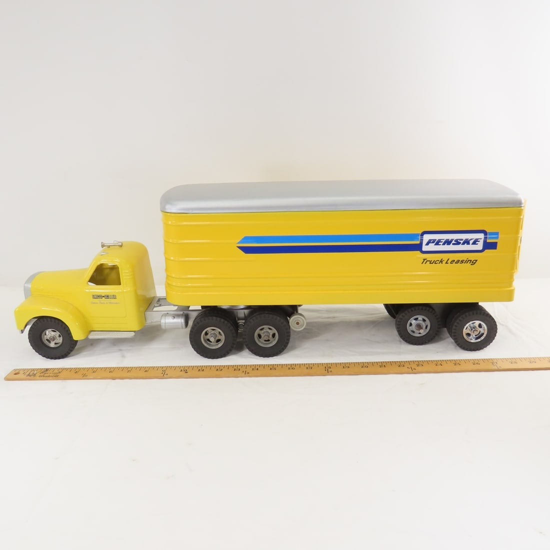 Smith Miller Mack Truck & Penske Trailer Restored - 2