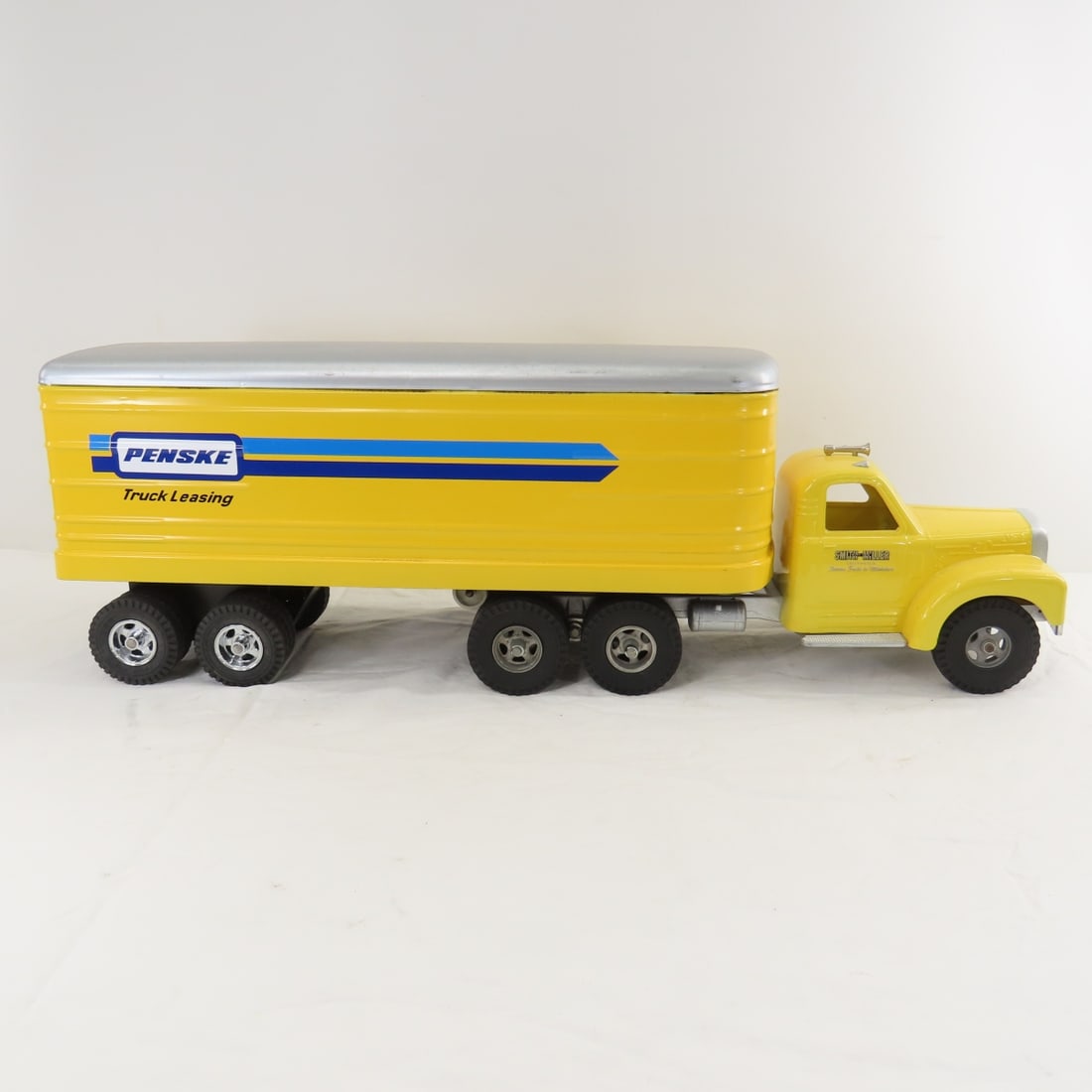 Smith Miller Mack Truck & Penske Trailer Restored - 6