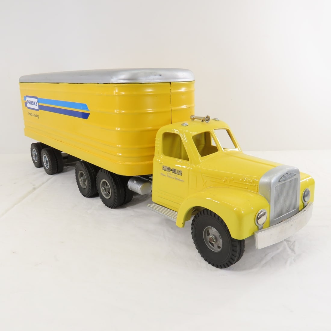 Smith Miller Mack Truck & Penske Trailer Restored - 7