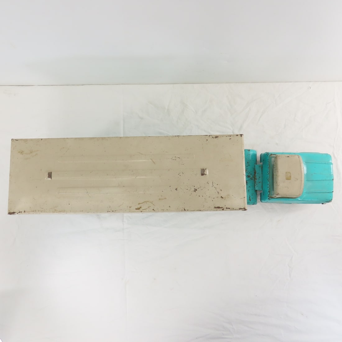 1960's Nylint No. 6600 Turquoise Mobile Home - 9