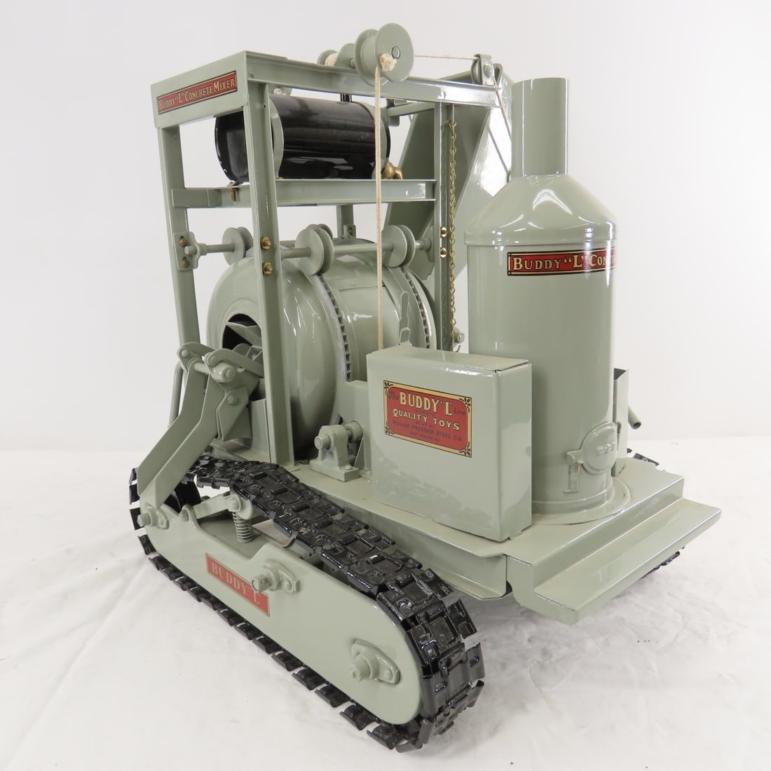 1920's Buddy L Concrete Mixer Restored - 7