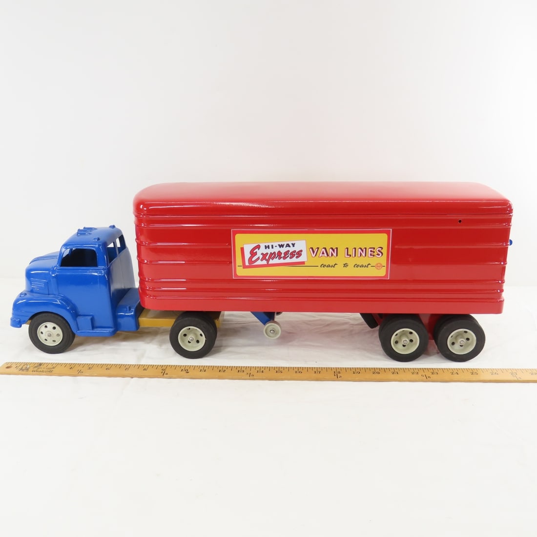 MARX Truck & HI-WAY Express Trailer Restored - 2