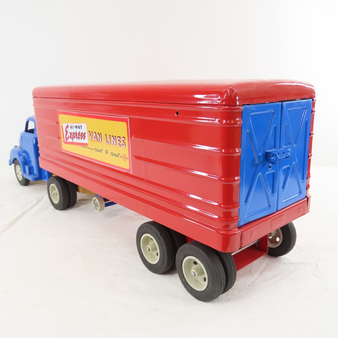 MARX Truck & HI-WAY Express Trailer Restored - 3