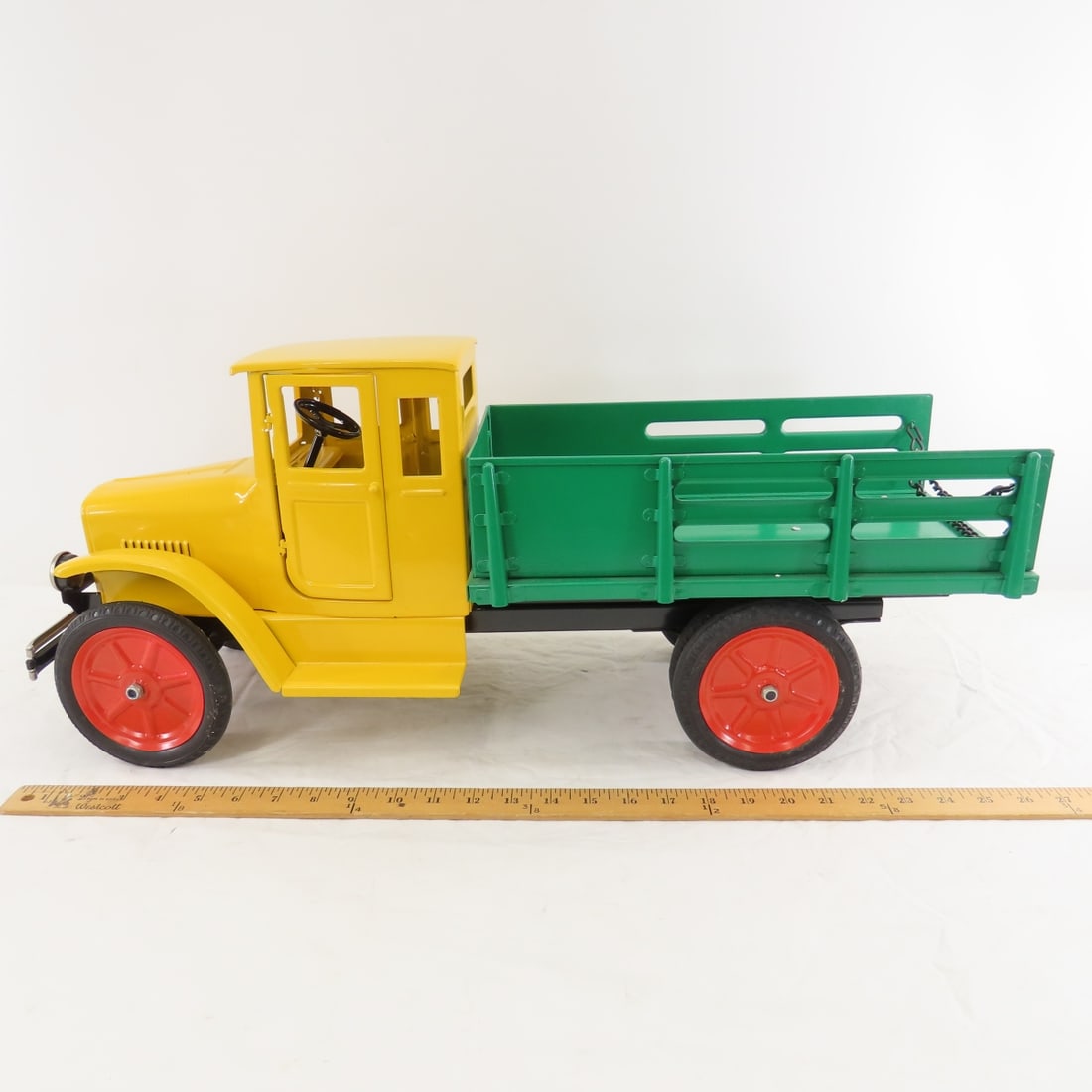 Old Time Toys Repro Buddy L Steel Baggage Truck - 2