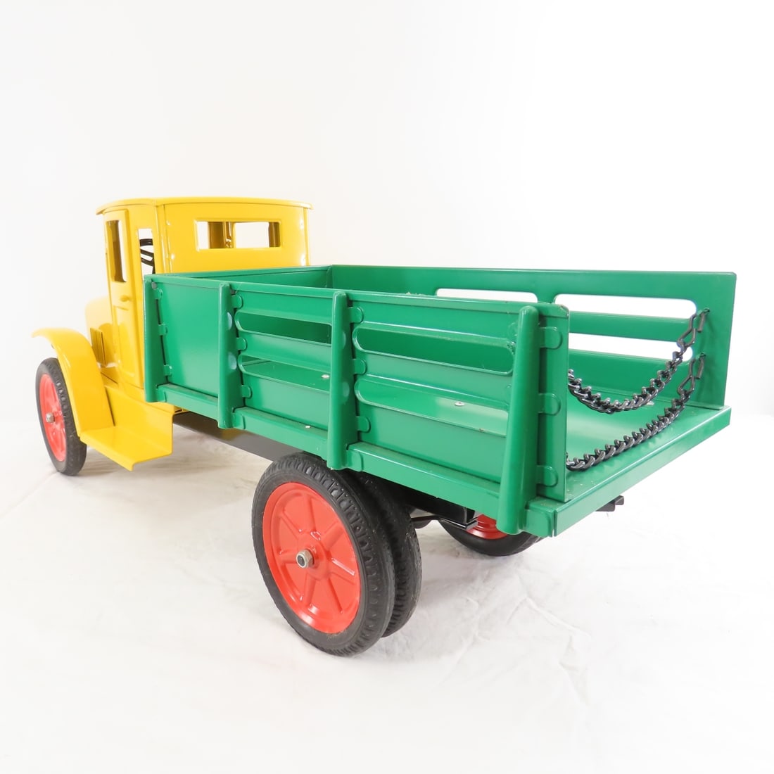 Old Time Toys Repro Buddy L Steel Baggage Truck - 3