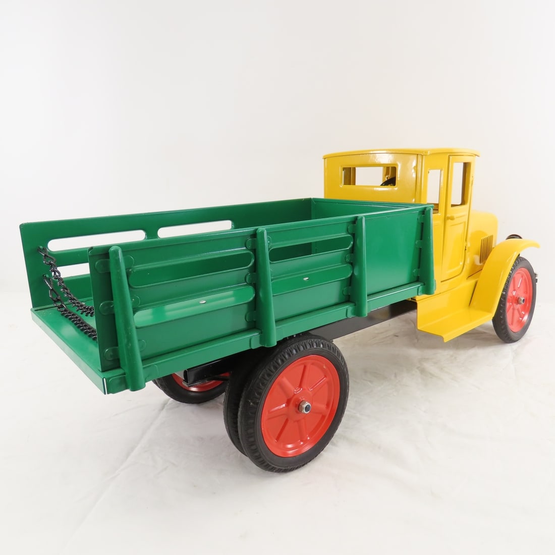 Old Time Toys Repro Buddy L Steel Baggage Truck - 5