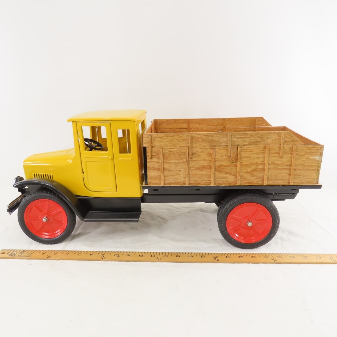 Old Time Toys Repro Buddy L Steel Baggage Truck - 2