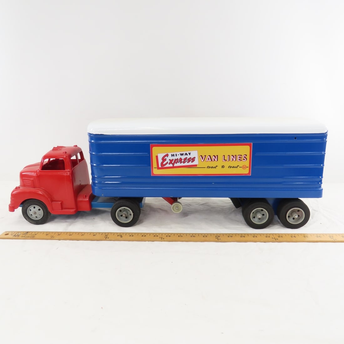 MARX Truck & HI-WAY Express Trailer Restored - 2